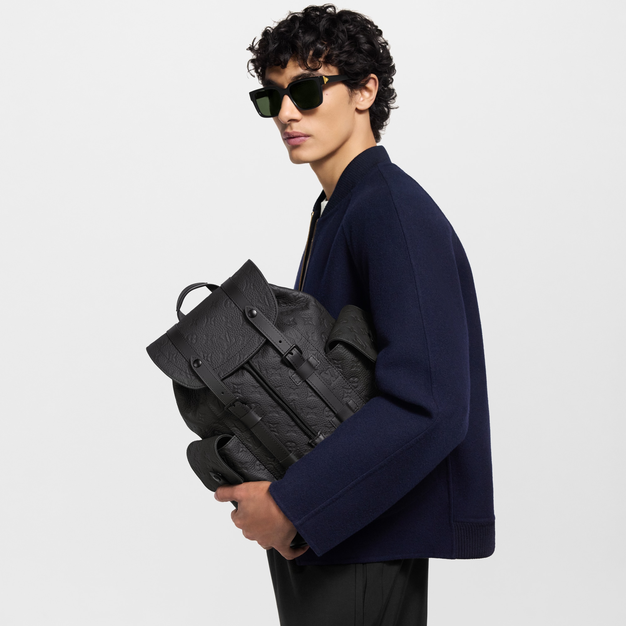 Sac à dos Christopher PM Toile Monogram et cuir Taurillon - Sacs